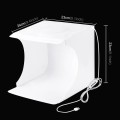 Puluz Photo Box PU5023 Mini Folding Studio Φωτιζόμενο με Πολλαπλά Backround 23x23x24cm