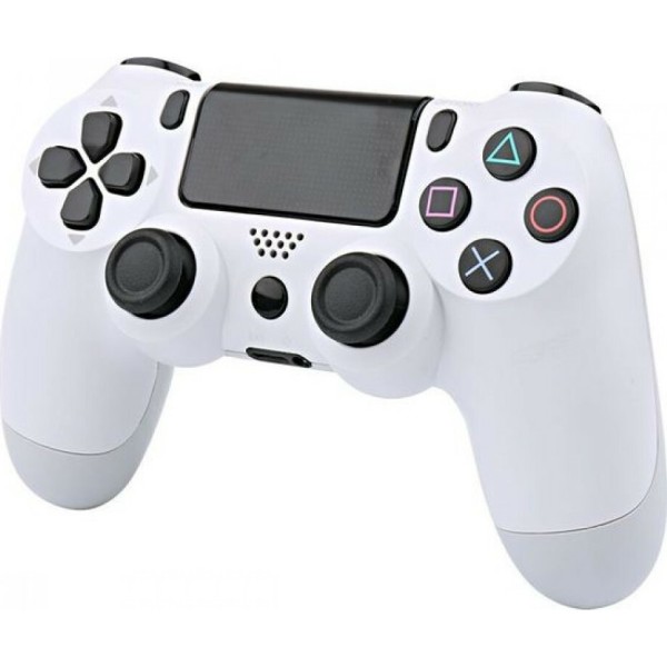 Doubleshock Ασύρματο Gamepad για PS4 WHITE