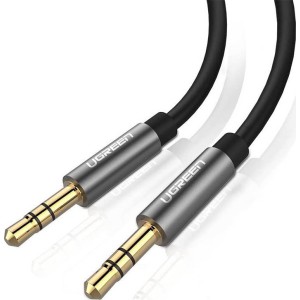 Ugreen Cable 3.5mm male - 3.5mm male Ασημί 1.5m (10734)