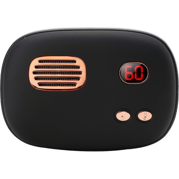 2in1 Portable Hand Warmer and power bank  5000mAh Μαύρο