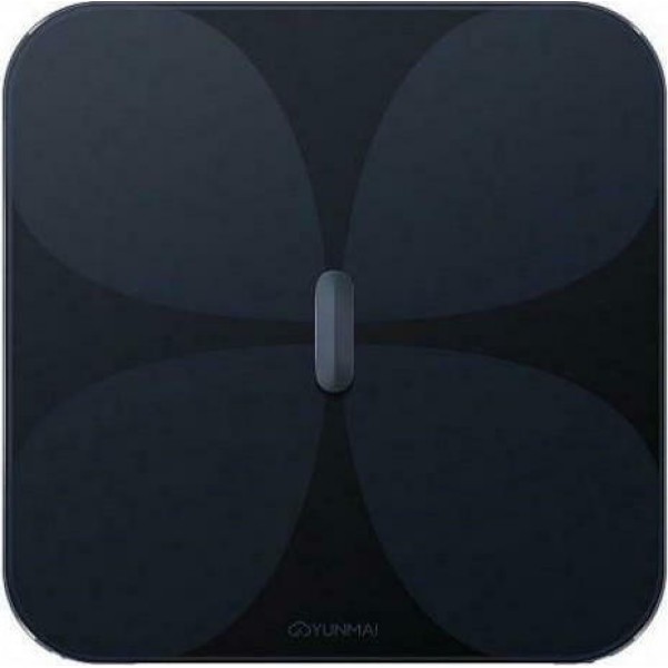Yunmai Smart Pro Ζυγαριά με Λιπομετρητή & Bluetooth σε Μαύρο χρώμα