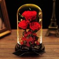 Luxury Παντοτινό Τριαντάφυλλο Με Led Φωτισμό 23.5cm