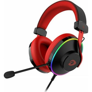 Dareu EH745 Over Ear Gaming Headset (USB) red